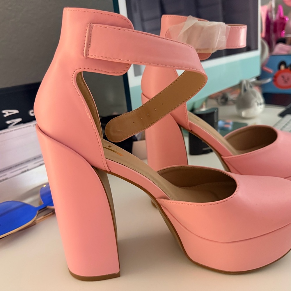 Pink Women's Platform Heels